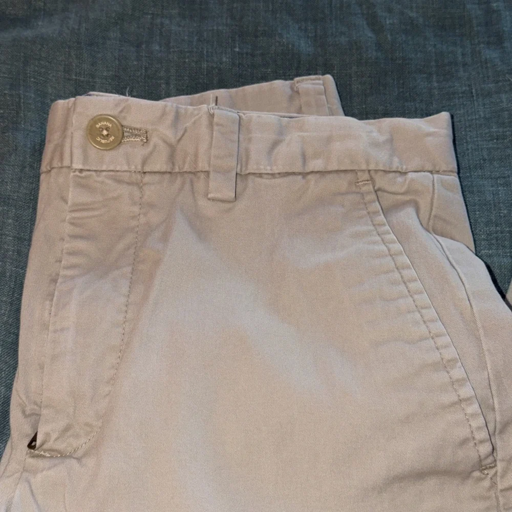 Banana Republic Fulton Skinny Chino Pants Khaki 29x32 On Tag Casual Men's Youth